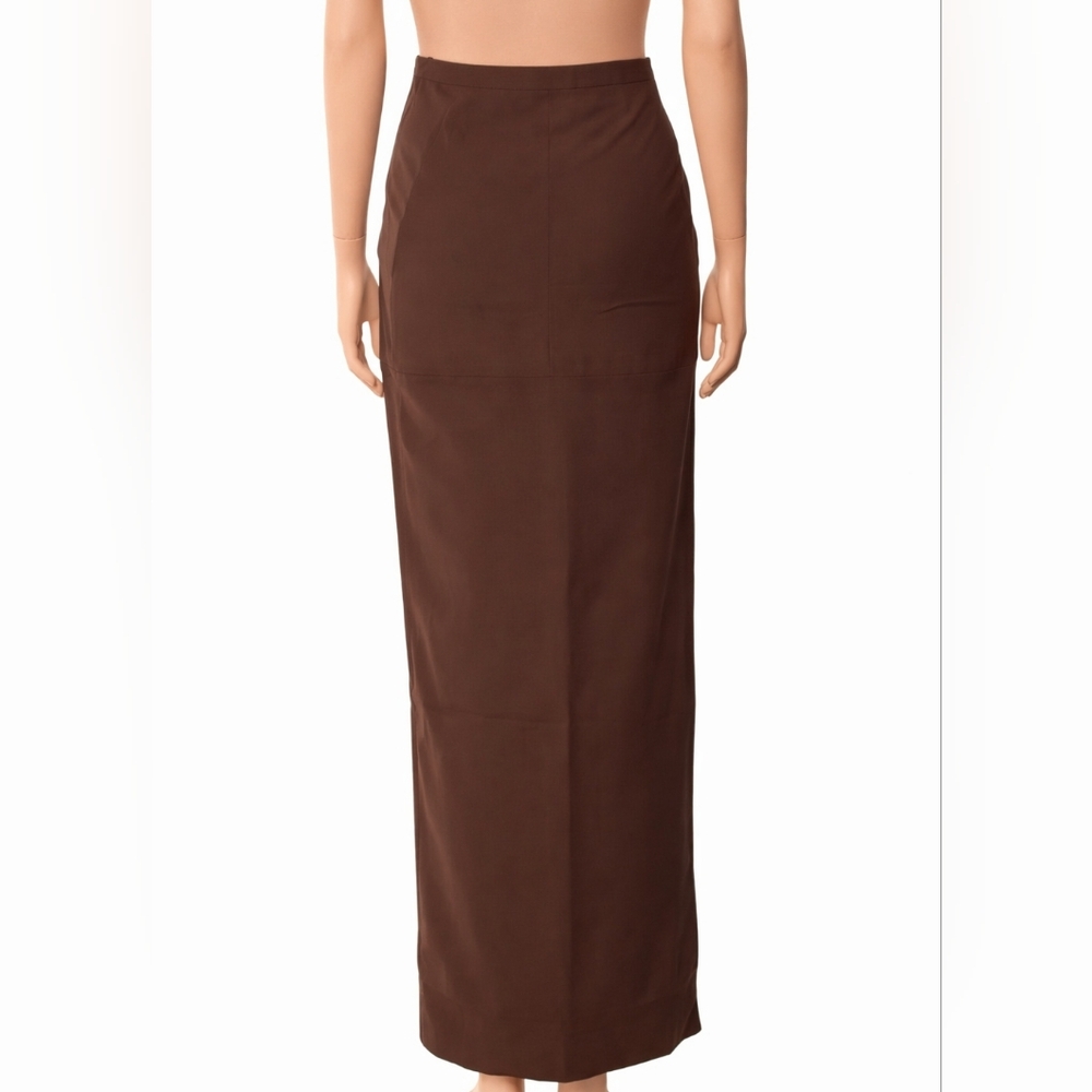 Aya Muse Castor maxi skirt in brown XS NWT - Picture 6 of 6